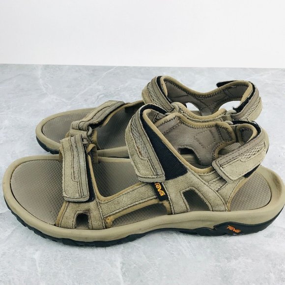 Teva Hudson Mens Size 13 Sandals Brown Suede Sport Outdoor Hiking Sandal 1002433 main image 7
